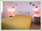 One of the bedrooms