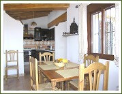 Kitchen and dining area